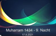 Aschura Veranstaltung in Delmenhorst – 17.08.2021 – Muharram / 9. Nacht
